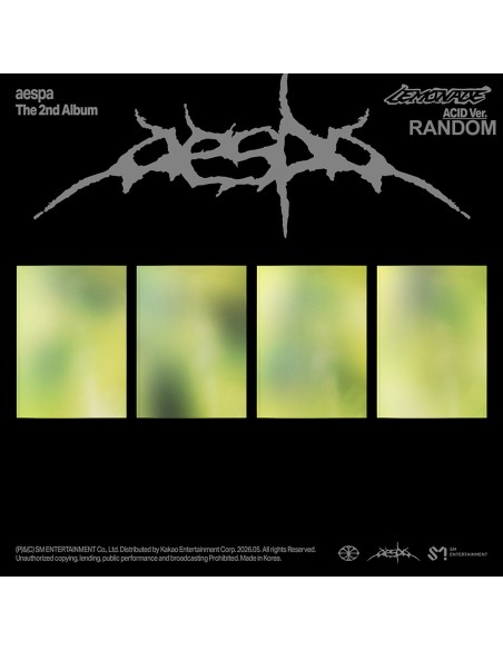 [ACID] aespa 2nd Album - LEMONADE (Random Ver.) CD