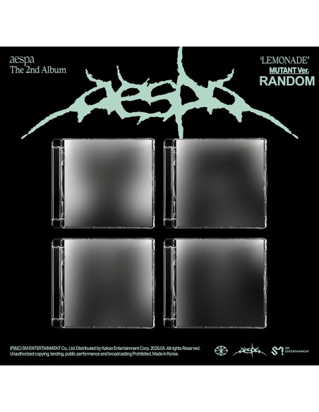 [MUTANT] aespa 2nd Album - LEMONADE (Random Ver.) CD