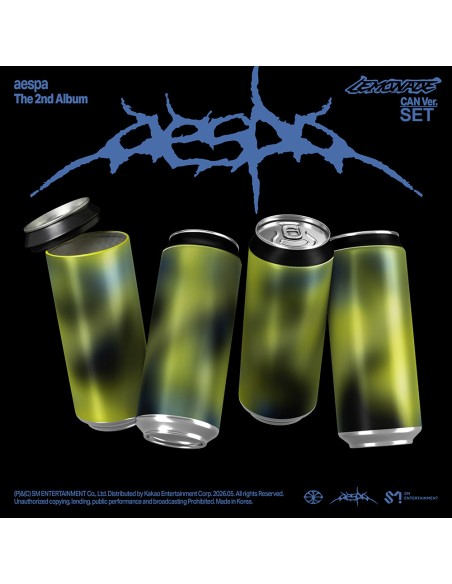 [Smart Album][SET] aespa 2nd Album - LEMONADE (SET Ver.) 4CAN Ver.