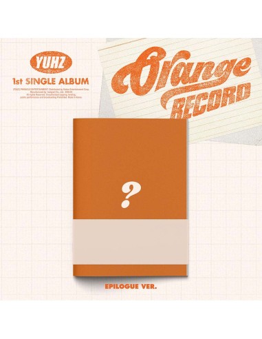 [Smart Album] YUHZ 1st Single Album - Orange...