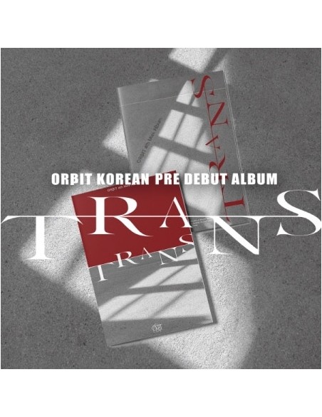 ORΒIT Korean Pre Debut Album - TRANS (Magazine TRANS Ver.) CD