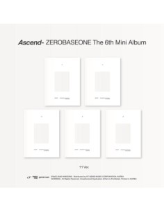[11 Ver.] ZEROBASEONE 6th Mini Album - Ascend- (Random...