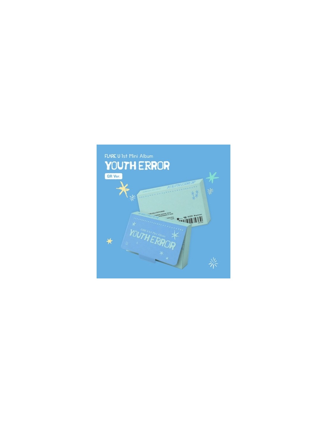 Smart Album] FLARE U 1st Mini Album - YOUTH ERROR (QR Ver