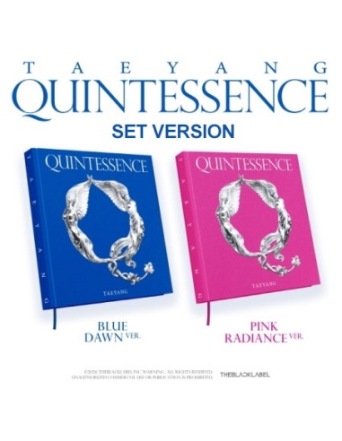 [SET] TAEYANG Album - QUINTESSENCE (SET Ver.) 2CD