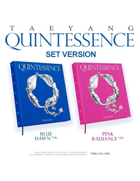 [SET] TAEYANG Album - QUINTESSENCE (SET Ver.) 2CD