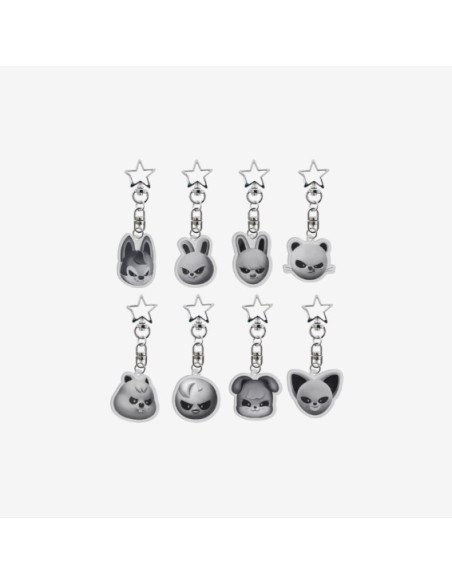 [Pre Order] STRAY KIDS SKZOO Everywhere All Around The World Goods - EVIL SKZOO ACRYLIC KEYRING