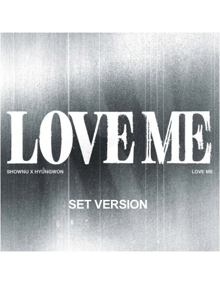 [SET] SHOWNU X HYUNGWON EP Album - LOVE ME (SET Ver.) 3CD