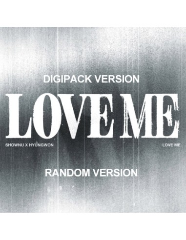 [DIGIPACK] SHOWNU X HYUNGWON EP Album - LOVE ME...