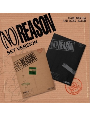 [SET] YOON SAN HA 3rd Mini Album - NO REASON...
