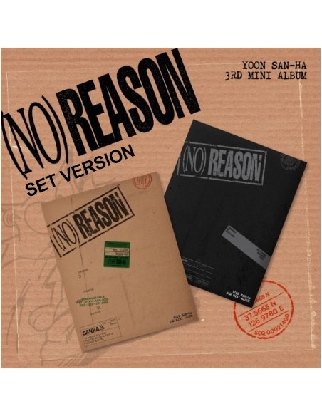 [SET] YOON SAN HA 3rd Mini Album - NO REASON (SET Ver.) 2CD