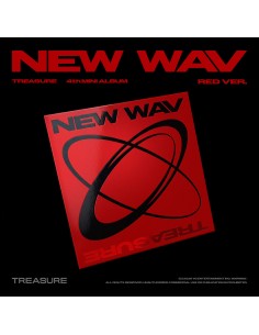 TREASURE 4th Mini Album - NEW WAV (RED Ver.) CD