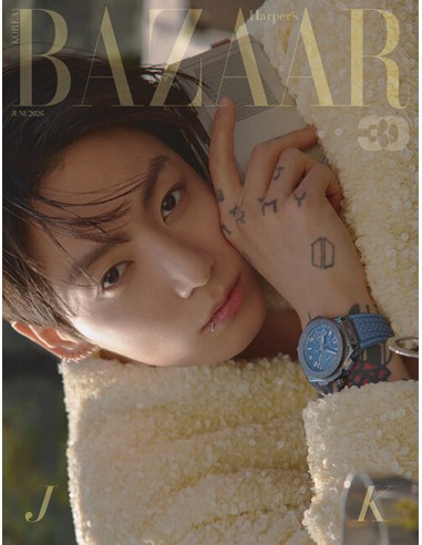 Magazine BAZAAR KOREA 2026-06 Type.A BTS JUNGKOOK