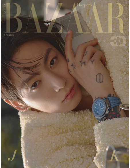 Magazine BAZAAR KOREA 2026-06 Type.A BTS JUNGKOOK