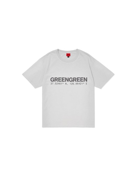 [Pre Order] CORTIS GREENGREEN Goods - S/S T-Shirt_CORTIS STUDIO (Gray)