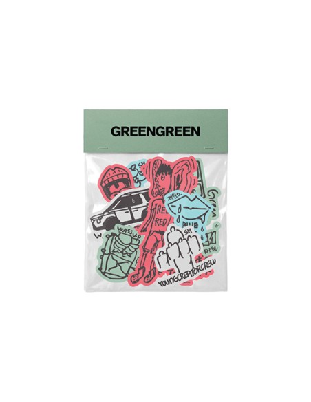 [Pre Order] CORTIS GREENGREEN Goods - Sticker Set