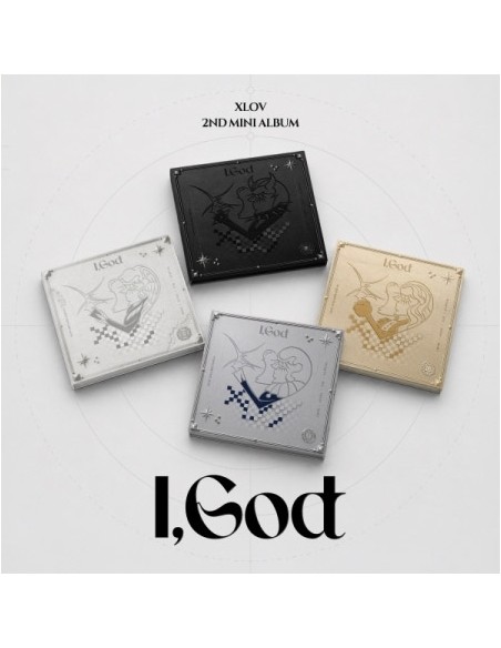 [SET] XLOV 2nd Mini Album - I,God (SET Ver.) 4CD