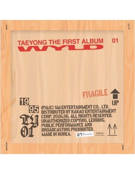 [Smart Album] TAEYONG 1st Album - WYLD (Masterpiece Ver.) (Limited)