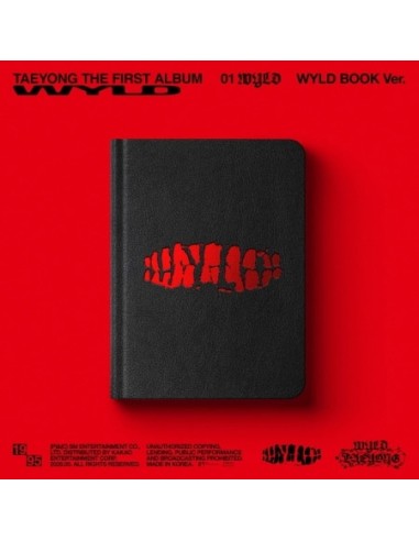 TAEYONG 1st Album - WYLD (WYLD BOOK Ver.) CD