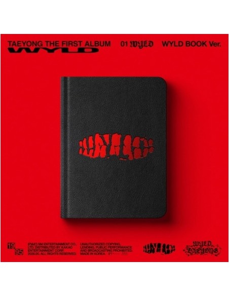 TAEYONG 1st Album - WYLD (WYLD BOOK Ver.) CD