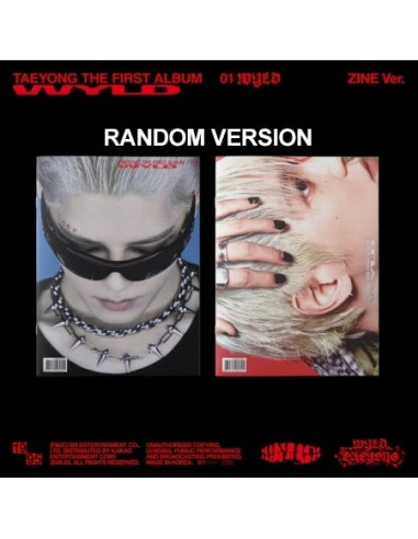 [Zine] TAEYONG 1st Album - WYLD (Random Ver.) CD