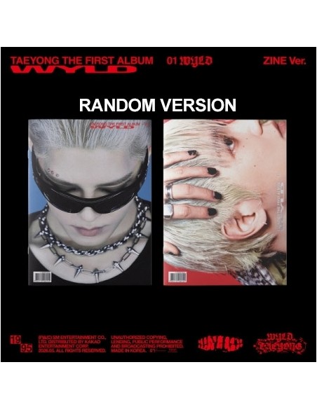 [Zine] TAEYONG 1st Album - WYLD (Random Ver.) CD