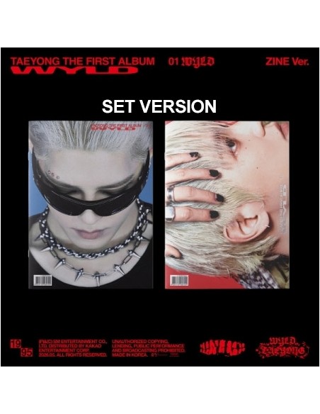 [Zine][SET] TAEYONG 1st Album - WYLD (SET Ver.) 2CD