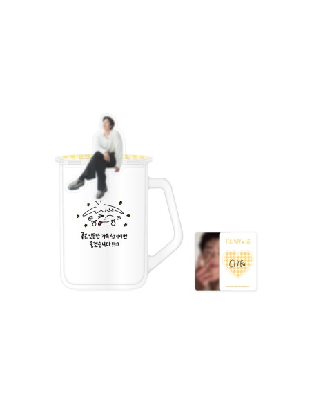 [Pre Order] CHAE JONG HYEOP THE WAY for US Goods - GLASS CUP + STOPPER SET