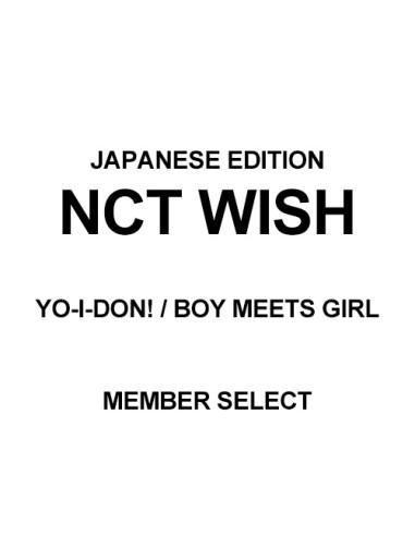 [Japanese Edition] NCT WISH Single Album -...