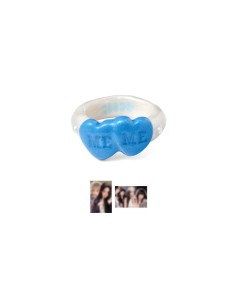 ILLIT MAMIHLAPINATAPAI Goods - [ILL X NFF] Double Heart Ring
