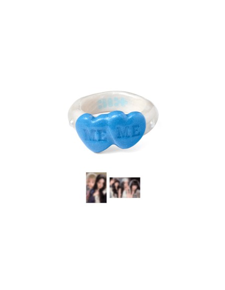 ILLIT MAMIHLAPINATAPAI Goods - [ILL X NFF] Double Heart Ring