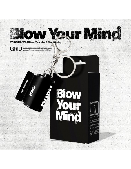 YORCH (POW) Blow Your Mind Goods - Film Keyring (Dark Ver.)