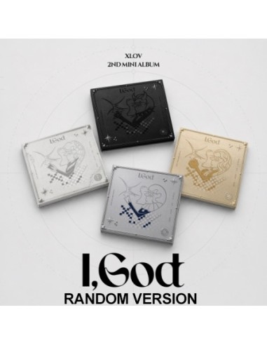 XLOV 2nd Mini Album - I,God (Random Ver.) CD