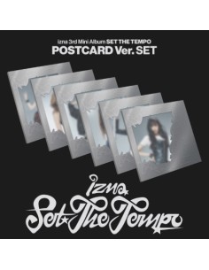 [POSTCARD][SET] izna 3rd Mini Album - SET THE TEMPO (SET...