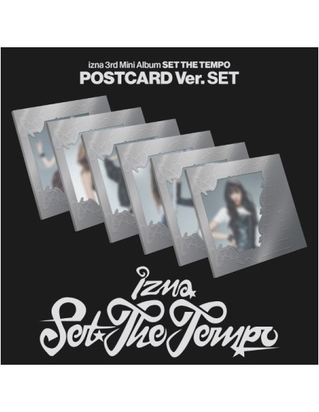 [POSTCARD][SET] izna 3rd Mini Album - SET THE TEMPO (SET Ver.) 6CD
