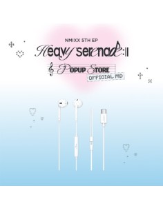 [Pre Order] NMIXX Heavy Serenade Goods - WIRED EARPHONES...