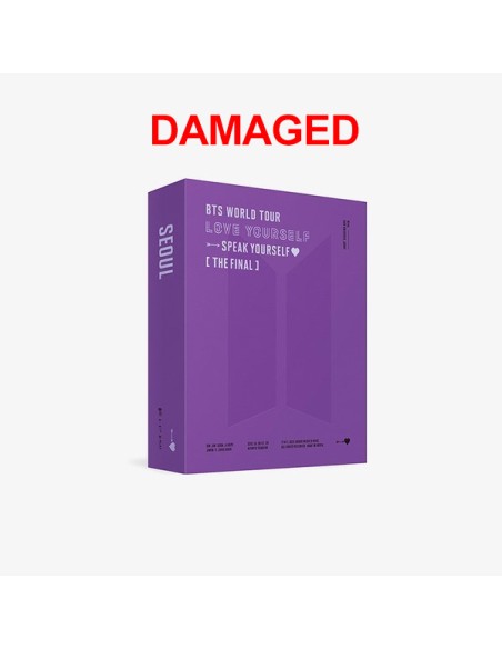 [Damaged Goods] BTS WORLD TOUR LOVE YOURSELF : SPEAK YOURSELF THE FINAL DIGITAL CODE