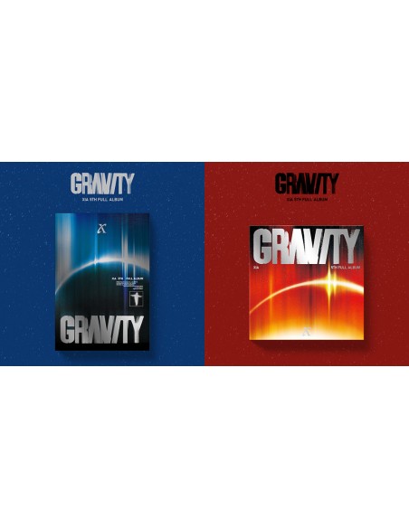 [2SET] XIA 5th Album - GRAVITY (Cosmic Ver. + Orbit Ver.) 2CD