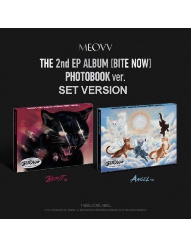 [PHOTOBOOK][SET] MEOVV 2nd EP Album - BITE NOW...