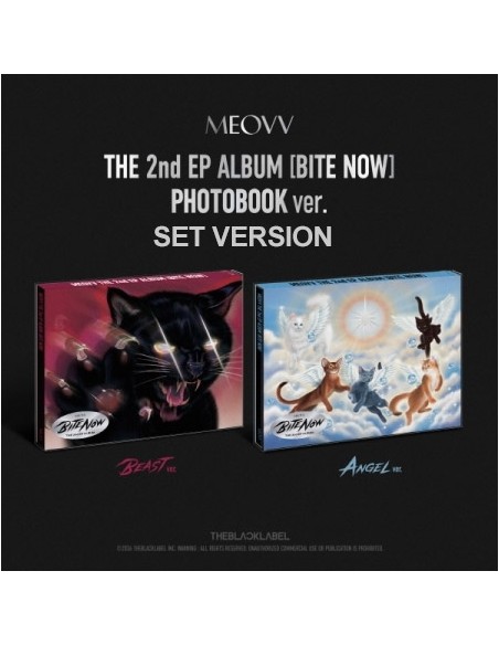 [PHOTOBOOK][SET] MEOVV 2nd EP Album - BITE NOW (SET Ver.) 2CD