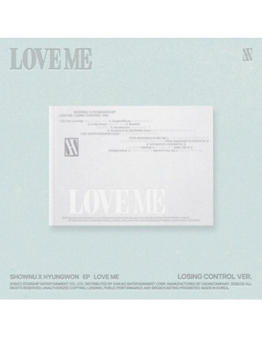 SHOWNU X HYUNGWON EP Album - LOVE ME (LOSING...