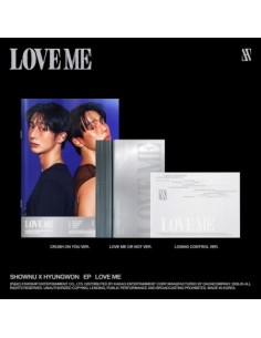 [SET] SHOWNU X HYUNGWON EP Album - LOVE ME (SET Ver.) 3CD