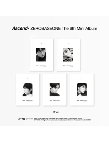 [11 Ver.] ZEROBASEONE 6th Mini Album - Ascend-...