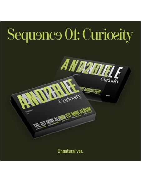 AND2BLE 1st Mini Album - Sequence 01: Curiosity (Unnatural Ver.) CD