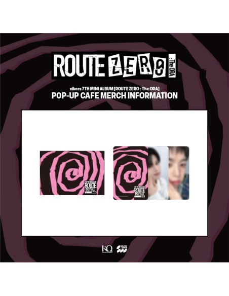 [Pre Order] xikers ROUTE ZERO: The ORA Goods - RANDOM TRADING CARD