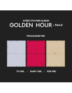 [Smart Album] ATEEZ 11th Mini Album - GOLDEN HOUR :...