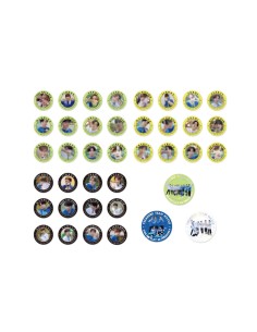 TREASURE T-MATCH Goods - ROUND PHOTOCARD SET