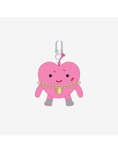 Stray Kids CASE 143 Goods - HEART TUNG KEYRING (PINK)