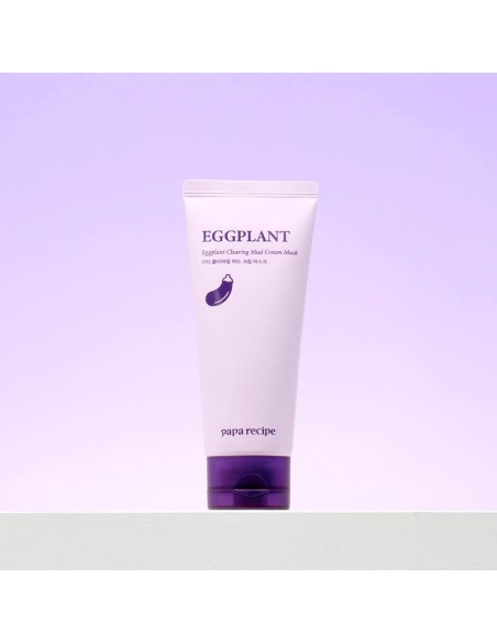 [Korea Best Seller] Papa Recipe Eggplant Clearing Mud Cream Mask 100ml