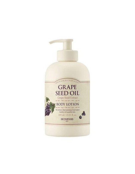 [Korea Best Seller] SKINFOOD Grape Seed Oil Body Wash / Lotion 450ml