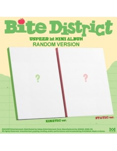 USPEER 1st Mini Album - BITE DISTRICT (Random Ver.) CD